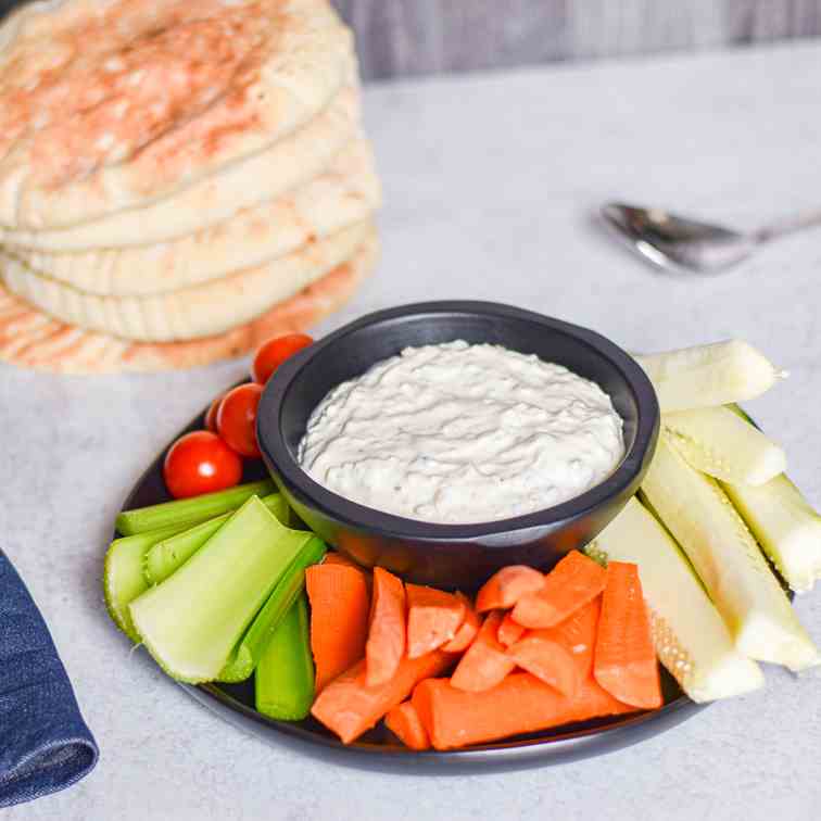 Overnight Onion Garlic Dip