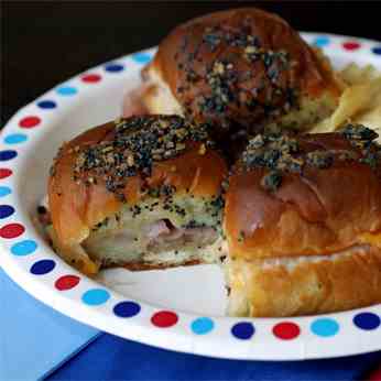 Baked Sandwich Snackers.