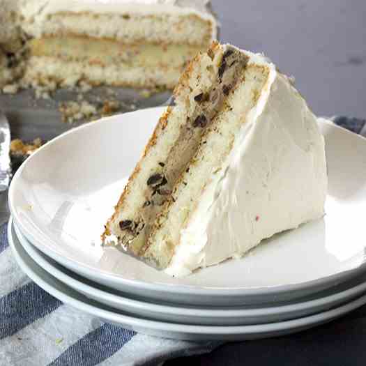 Cookie Dough Layer Cake