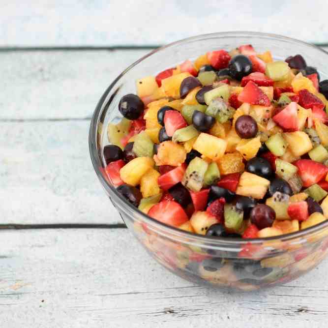 Rainbow Fruit Salad