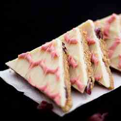 White Chocolate & Cranberry Tiffin