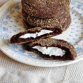 Crumb Coated S’mores Cookies