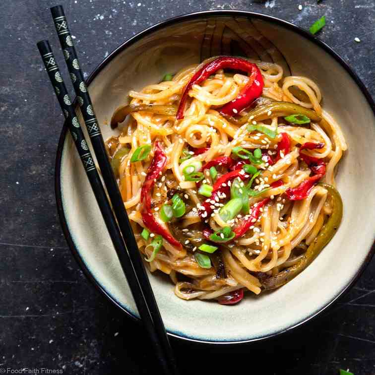Honey Garlic Instant Pot Noodles