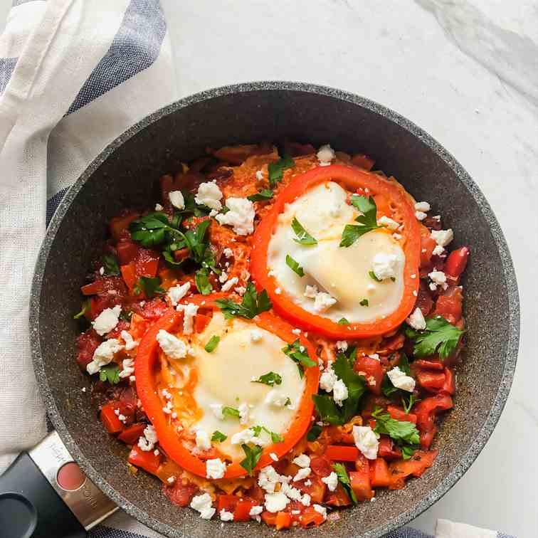 Easy Shakshuka for One