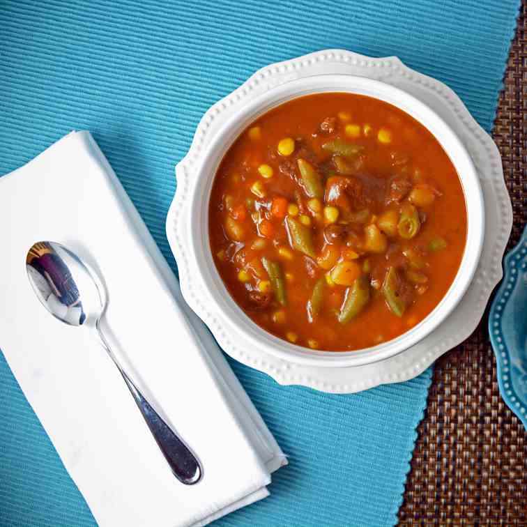 Easy Vegetable Beef Soup