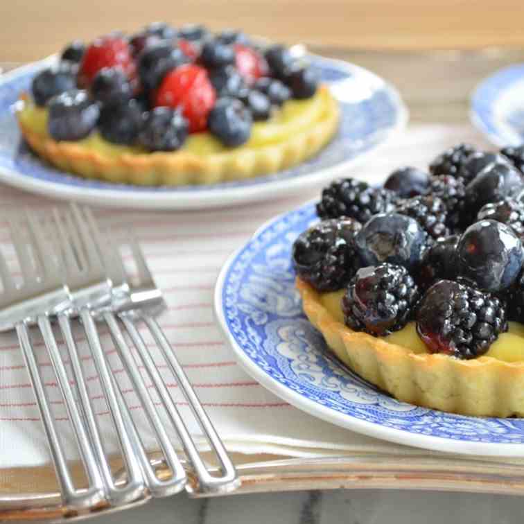 Mixed-Berry Tarts