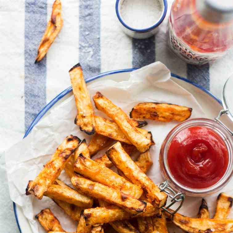 Celeriac chips