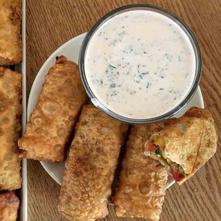 Southwestern Egg Rolls