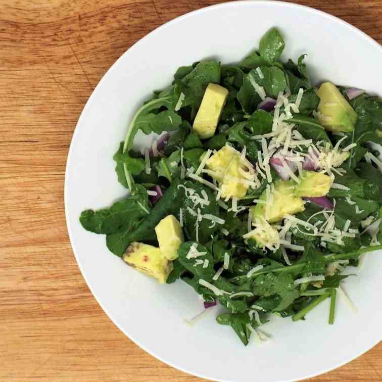 Avocado and Arugula Salad