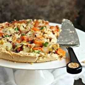 Rustic Roasted Veggie Tart