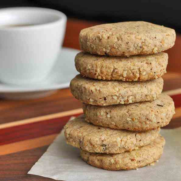 Hazelnut Espresso Cookies