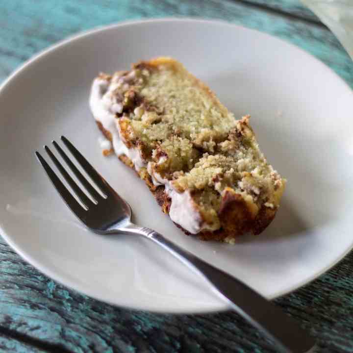 Zucchini Apple Fritter Bread