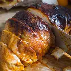 Achiote Butter-Basted Roast Turkey