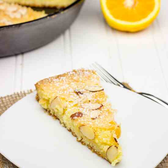 Almond Skillet Cake