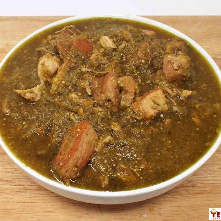 Slow Cooker Pork Chile Verde