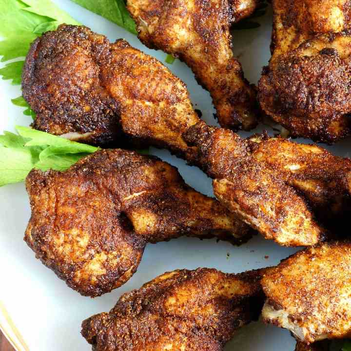 Spicy Dry Rub Chicken Wings