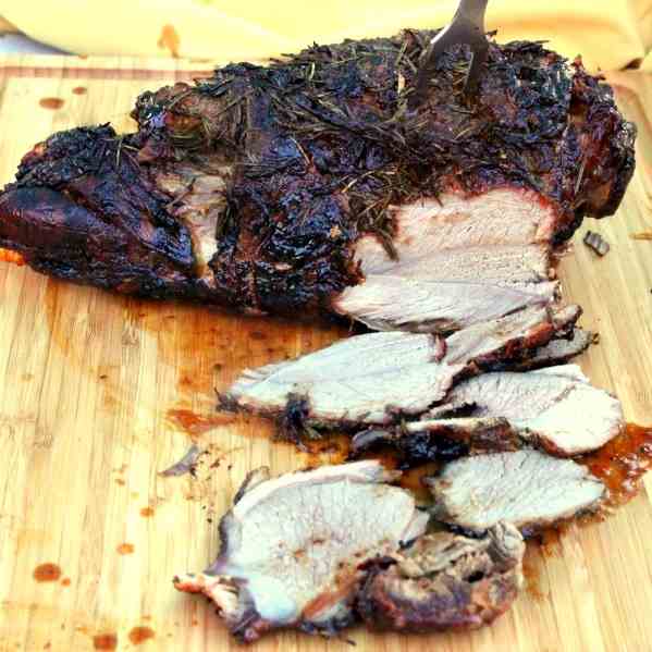 BBQ Lamb Leg