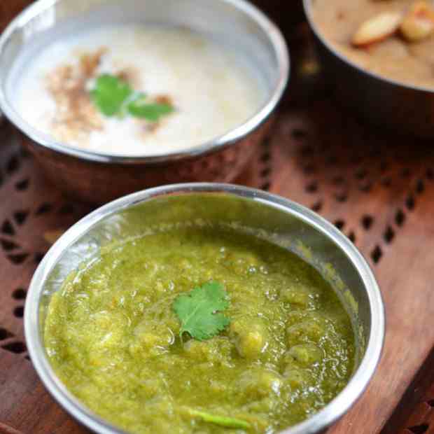 Falahari Tamatar Dhaniya Chutney