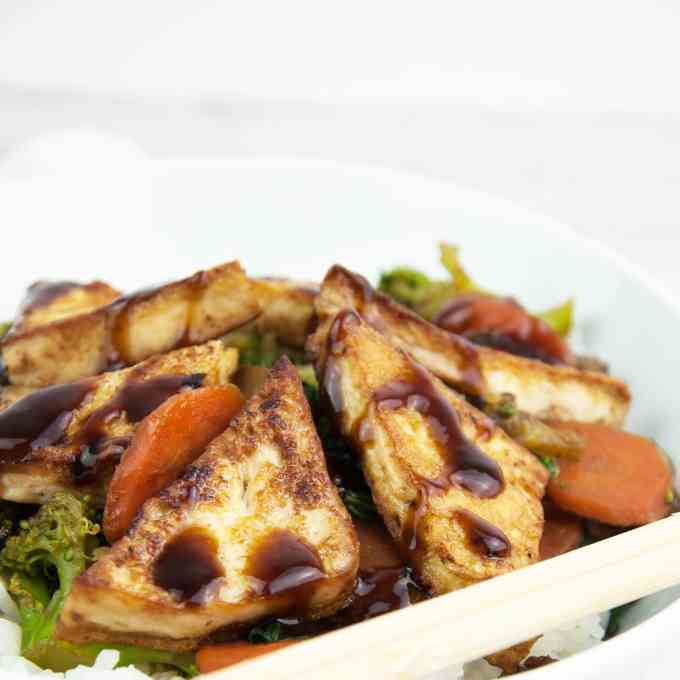 Hoisin-Glazed Tofu Stir-Fry