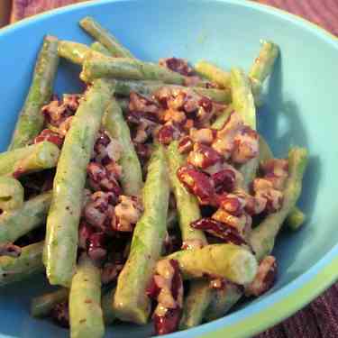 Toasted Pecan & Green Bean Salad w/ Dijon