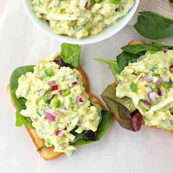 Avocado Egg Salad 