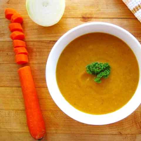 Broccoli Stem Soup 