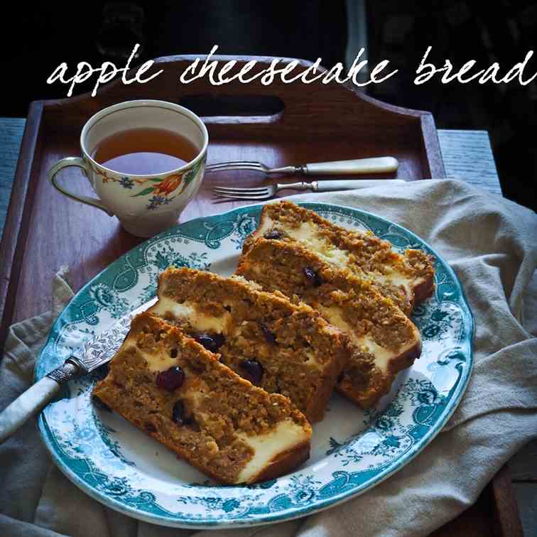 Apple Cheesecake Bread