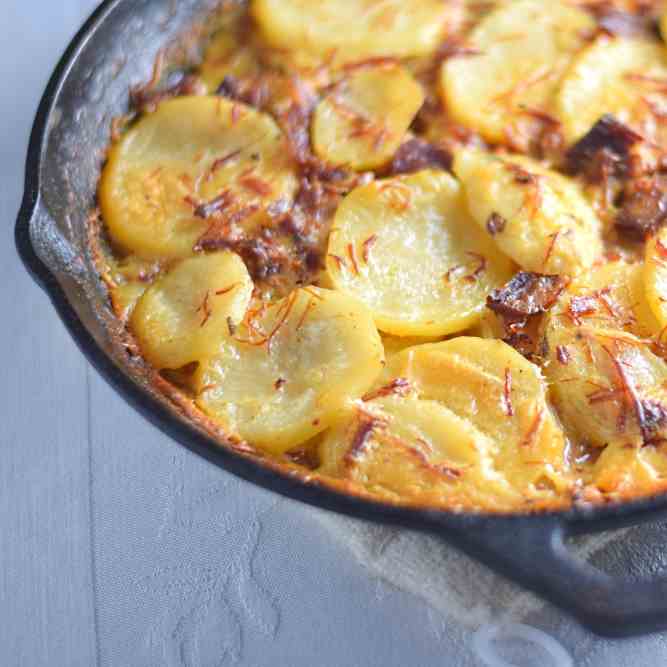 How to Make Scalloped Potatoes and Ham 