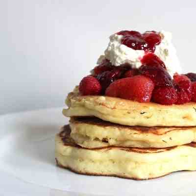 Mixed Berry Pancakes