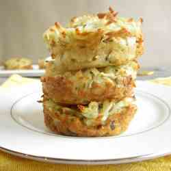 Oven Baked Potato Pancakes (Latkes)