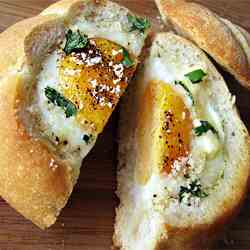 Baked egg rolls