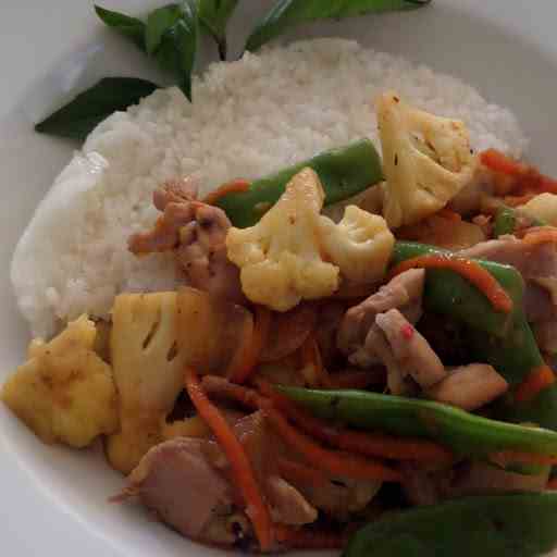 Lemongrass Chicken Stir Fry