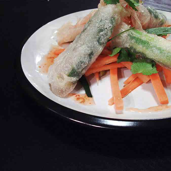 Crispy Spring Rolls- Rice Wrapper