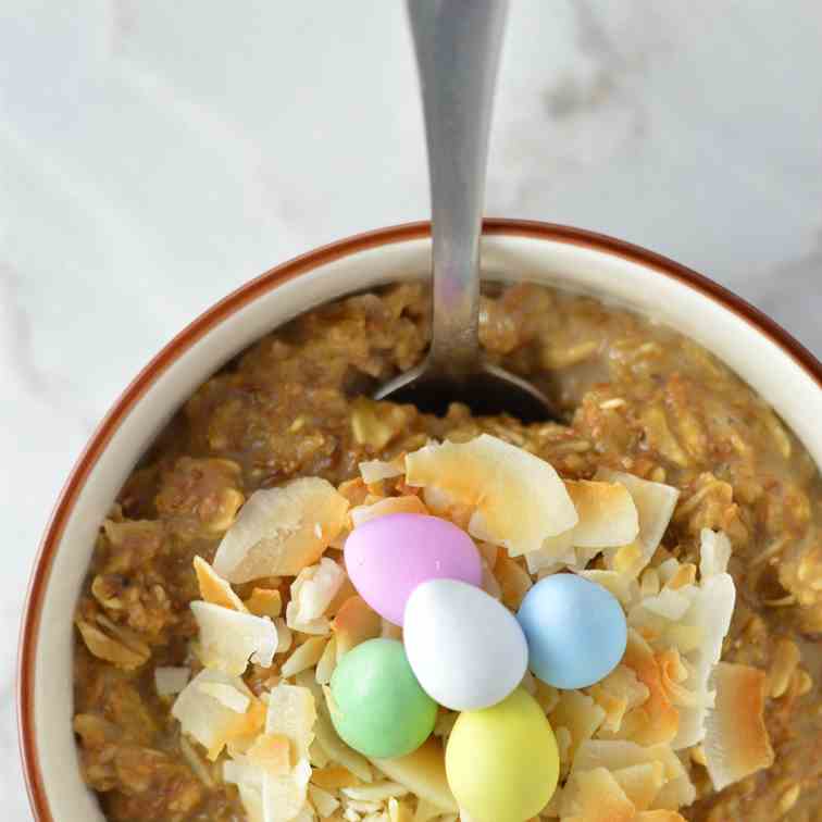 Mini Egg Coffee Oatmeal