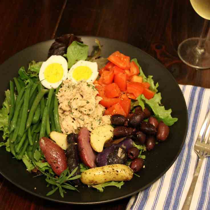 Simple Niçoise Salad