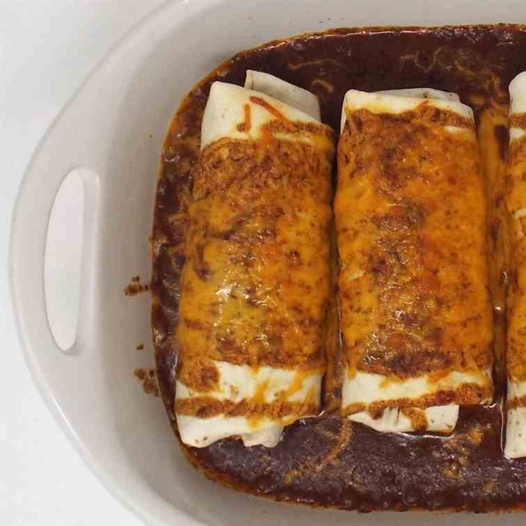 Chile Colorado Burritos