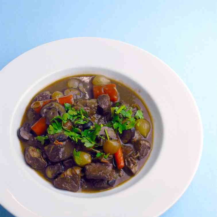 Classic Beef Bourguignon