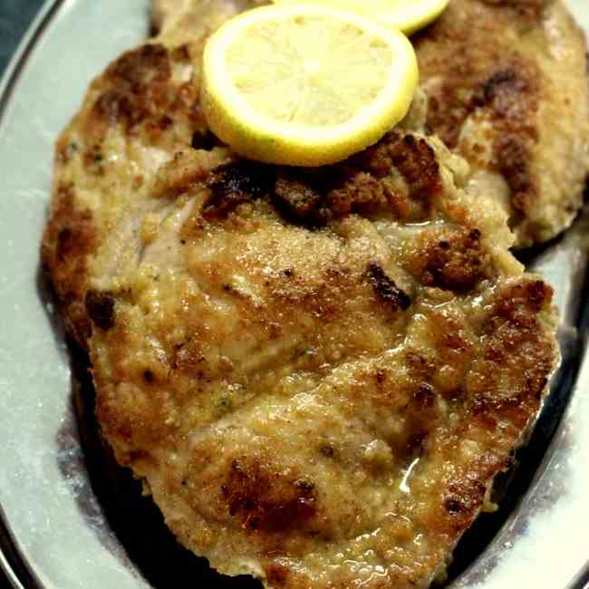 Pan-fried Pork Schnitzel