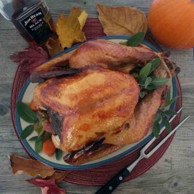 BOURBON-GLAZED TURKEY