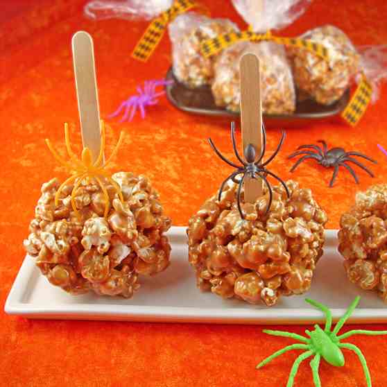 Caramel Popcorn Balls