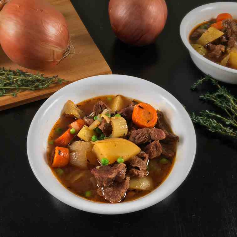 Instant Pot Beef Stew with Cider