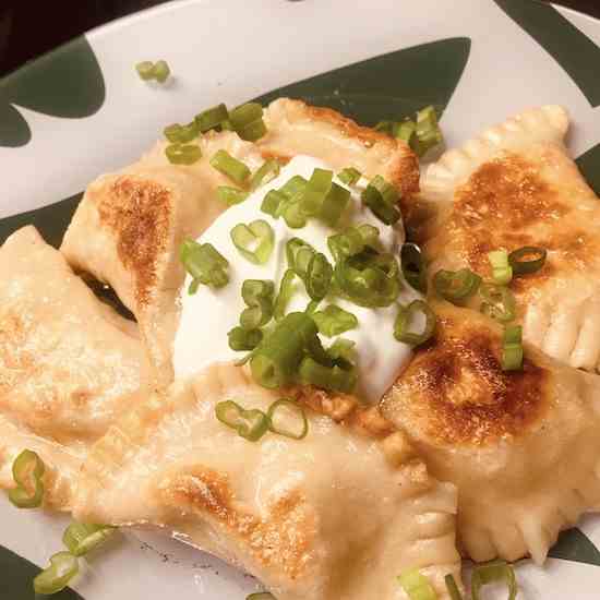 Potato, Cheese and Onion Pierogi