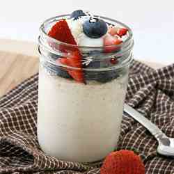 Yogurt Cheesecake in a Jar