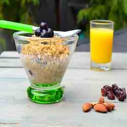 Freekeh Breakfast “Pudding”  