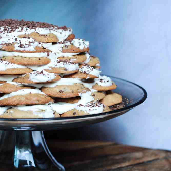 Chocolate Chip Cookie Cake