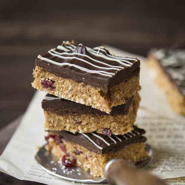 Coconut dulce de leche bars