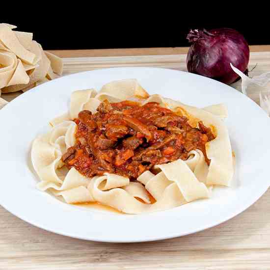 Leftover Marrakesh Lamb Ragu Pappardelle