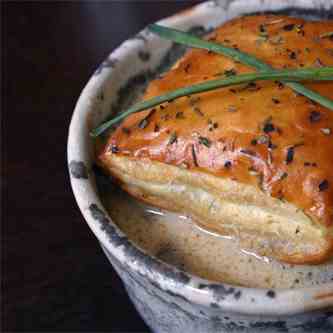 Mushroom and Brie Bisque