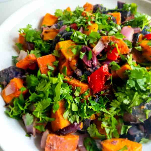 Rainbow Potato Salad 