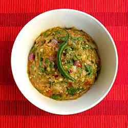 Begun Pora/ Bengali Roasted Eggplant mash